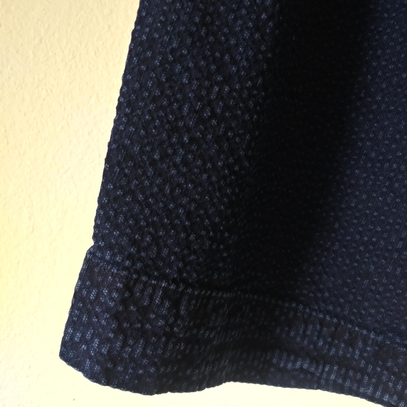 High Waisted Blue Shorts - Picture 4 of 4